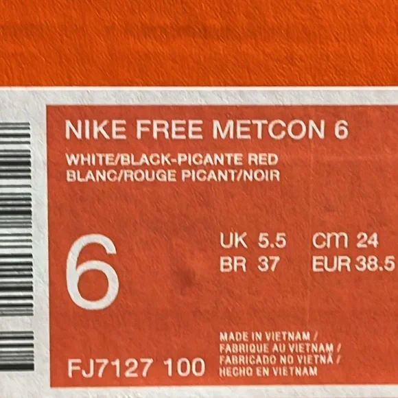 Nike Free Metcon 6 - Picture 10 of 10